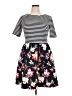 Eliza J Black Casual Dress Size 14 - photo 1