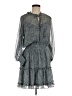 Lovestitch 100% Polyester Gray Casual Dress Size M - photo 1