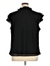 Anne Klein 100% Polyester Black Sleeveless Blouse Size XL - photo 2