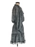 Lovestitch 100% Polyester Gray Casual Dress Size M - photo 4
