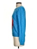Mossimo Supply Co. 100% Cotton Hearts Blue Pullover Sweater Size XS - photo 5