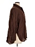 Old Navy Solid Brown Long Sleeve Button-Down Shirt Size XL Petite - photo 4
