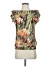 Ted Baker London 100% Polyester Green Short Sleeve Blouse Size 2 (0) - photo 1
