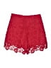 Shein 100% Polyester Red Shorts Size 2 - photo 1