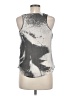 Sachin + Babi Silver Sleeveless Blouse Size M - photo 2