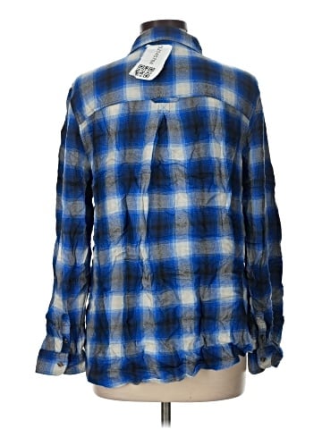 American Eagle Outfitters Long Sleeve Button-Down Shirt (view 2)
