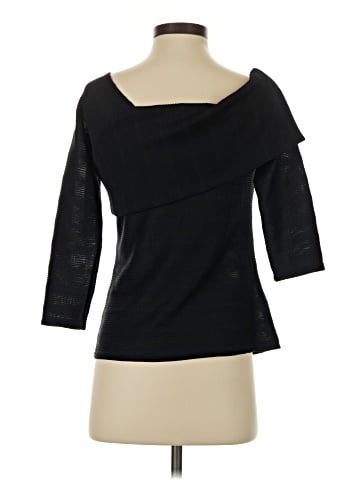 Blue Tassel 3/4 Sleeve Top (view 2)