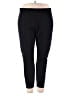 Alfani Solid Black Active Pants Size 4X - photo 1