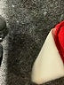 Everly Solid Red Casual Dress Size L - photo 8