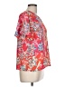 W5 100% Polyester Red Short Sleeve Blouse Size L - photo 4