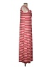 Exist Stripes Pink Casual Dress Size L - photo 4