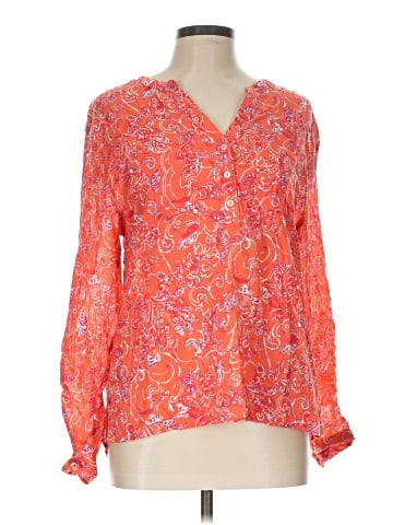 Carve Designs Long Sleeve Blouse (view 1)