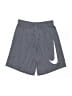 Nike Graphic Gray Athletic Shorts Size 7 - photo 1