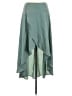 Unbranded 100% Polyester Solid Teal Casual Skirt Size M - photo 1
