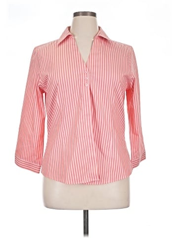 Foxcroft 3/4 Sleeve Blouse (view 1)