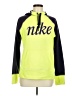 Nike 100% Polyester Yellow Green Pullover Hoodie Size M - photo 1