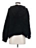 Pol 100% Polyester Tweed Black Pullover Sweater Size S - photo 2