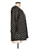 April Cornell Polka Dots Black 3/4 Sleeve Top Size L - photo 4