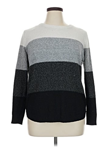 Pink Clover Pullover Sweater (view 1)