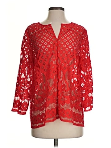 Zac & Rachel 3/4 Sleeve Blouse (view 1)