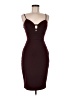 B. Darlin Solid Burgundy Cocktail Dress Size 7 - 8 - photo 1