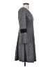 Elle Tweed Gray Casual Dress Size S - photo 4
