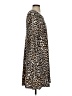 Chico's Animal Print Brown Casual Dress Size S - photo 4