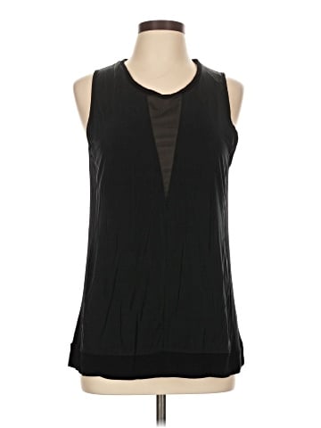Zara W&B Collection Sleeveless Blouse (view 1)