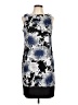 AB Studio Graphic Gray Cocktail Dress Size 12 - photo 1
