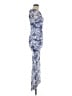 No Comment Tie-dye Blue Cocktail Dress Size M - photo 4