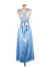 Show Me Your Mumu 100% Polyester Blue Casual Dress Size M - photo 2