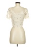Forever 21 Ivory Short Sleeve Blouse Size M (estimated) - photo 2