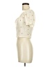 Forever 21 Ivory Short Sleeve Blouse Size M (estimated) - photo 5
