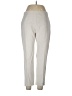 Theory Solid Ivory Linen Pants Size 12 - photo 1