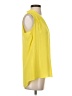 Rose + Olive 100% Polyester Yellow Sleeveless T-Shirt Size S - photo 4