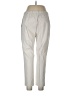 Theory Solid Ivory Linen Pants Size 12 - photo 2