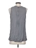 Theory Gray Sleeveless Blouse Size S - photo 2