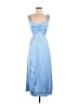 Show Me Your Mumu 100% Polyester Blue Casual Dress Size M - photo 1