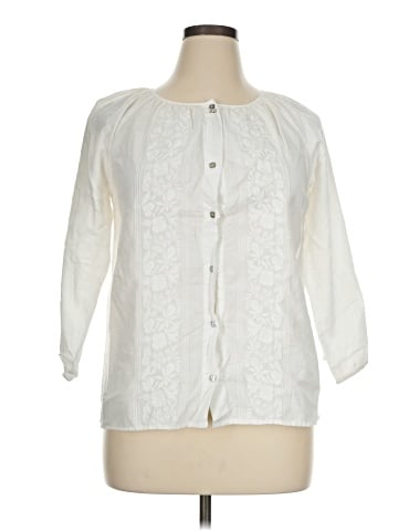 Sundance 3/4 Sleeve Blouse (view 1)