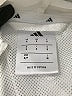 Adidas 100% Polyester Stripes White Windbreaker Size S - photo 6