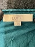 Ann Taylor LOFT 100% Polyester Teal Short Sleeve Blouse Size M - photo 7