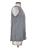 Theory Gray Sleeveless Blouse Size S - photo 4