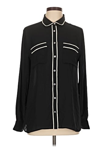Ann Taylor LOFT Long Sleeve Blouse (view 1)