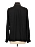 Ann Taylor LOFT Black Long Sleeve Blouse Size L - photo 2