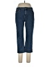Ethyl Chevron-herringbone Blue Jeans Size 10 - photo 1
