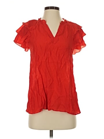 NANETTE Nanette Lepore Short Sleeve Blouse (view 1)