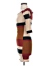 Papaya Color Block Tan Casual Dress Size S - photo 5