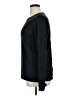 Pink Clover Solid Black Long Sleeve Top Size XL - photo 5