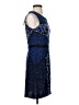 Taylor Tweed Blue Cocktail Dress Size 2 - photo 4