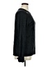 Pink Clover Solid Black Long Sleeve Top Size XL - photo 4